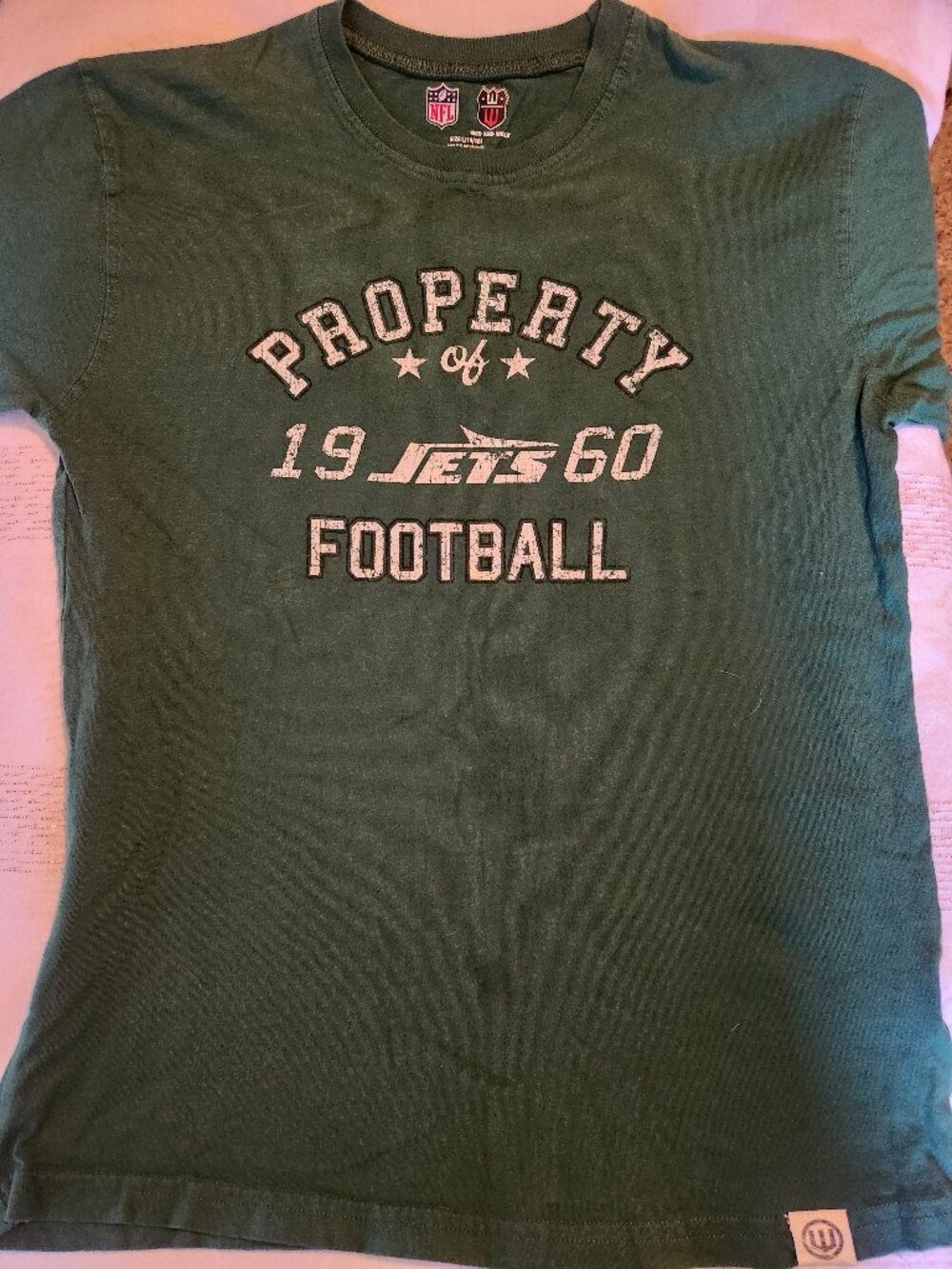 New York Jets Team T-Shirt Youth Size Large (14/16) Green